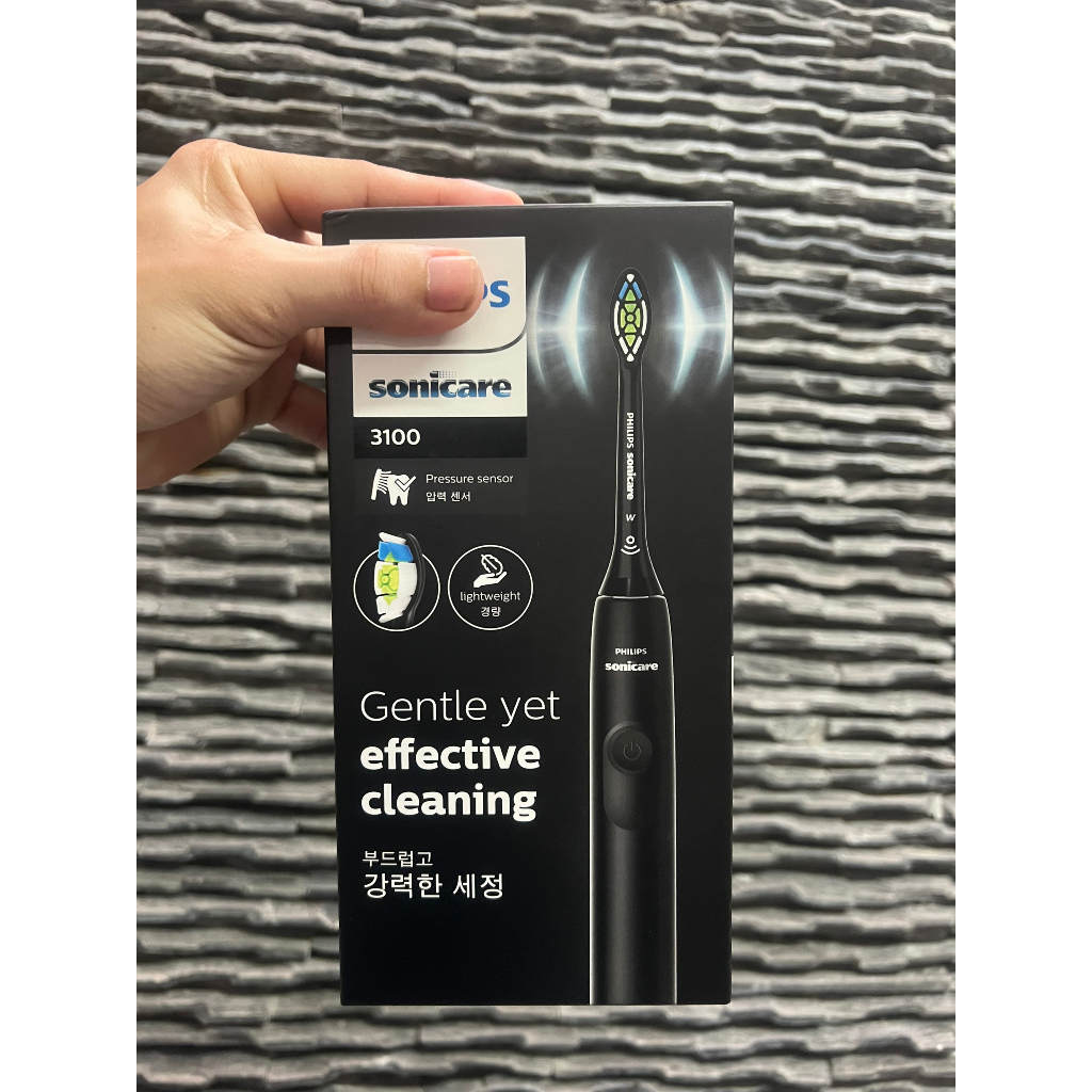 BÀN CHẢI ĐIỆN Philips HX3671/54 MÀU ĐEN - Bảo Hành 2 Năm