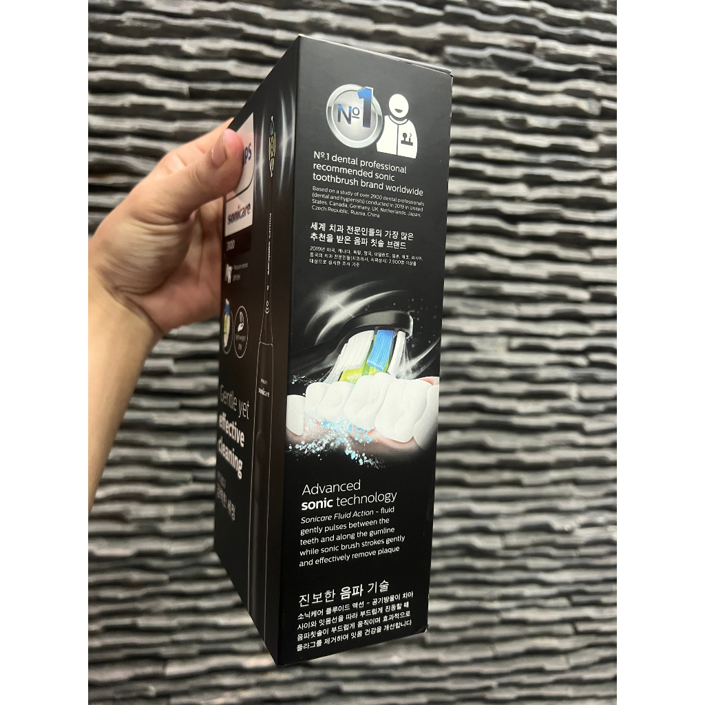 BÀN CHẢI ĐIỆN Philips HX3671/54 MÀU ĐEN - Bảo Hành 2 Năm