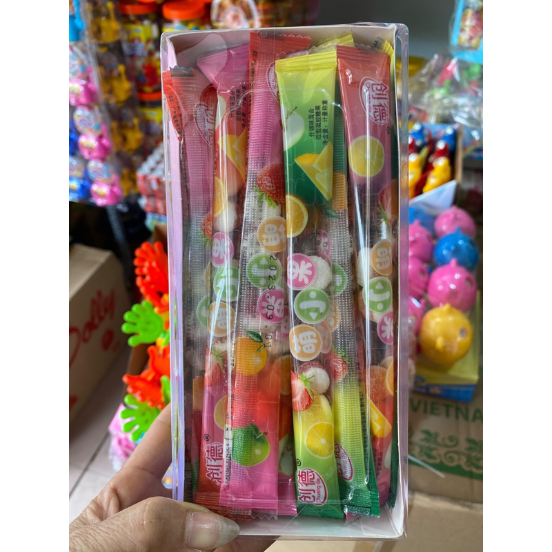 Hộp 30 túi kẹo dẻo trái cây siêu ngon
