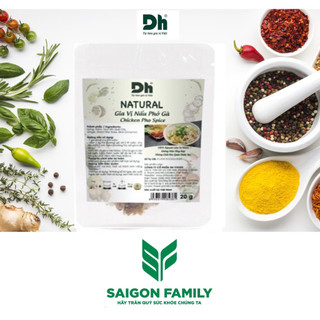 [Chính Hãng]Gói NATURAL Gia Vị Nấu Phở Gà - Thương hiệu DH Foods