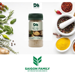 Hũ natural gừng bột - thương hiệu dh foods