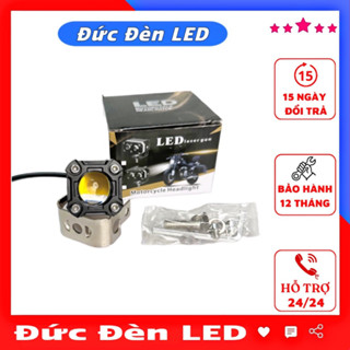 Đèn Trợ Sáng Mini S22 BMU - Tích Hợp 3 Chế Độ, Trợ Sáng Lắp Ngoài Xe Sử Dụng Cho Ôto Xe Máy. Tặng Công Tắc.