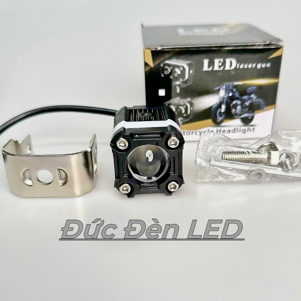 Đèn Trợ Sáng Mini S22 BMU - Tích Hợp 3 Chế Độ, Trợ Sáng Lắp Ngoài Xe Sử Dụng Cho Ôto Xe Máy. Tặng Công Tắc.