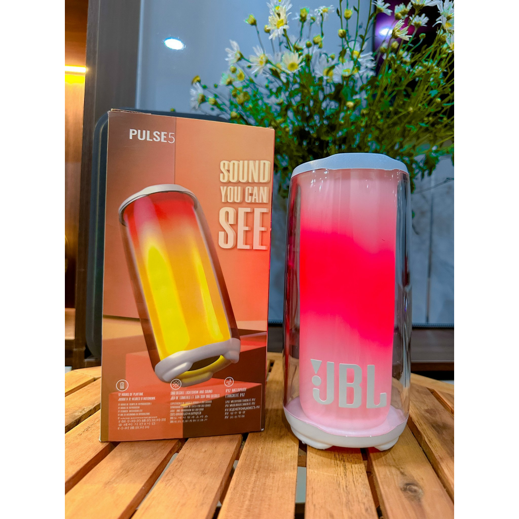 Loa Bluetooth Pulse Kèm Micro, Bass Mạnh, Âm Thanh Hay, Full Box, Loa Hát Kèm Mic Bluetooth 5.0- TECHHIGH