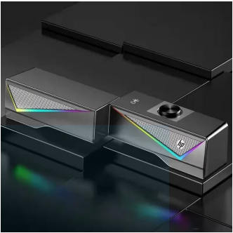 Loa Máy Tính HP DHE-6005, Thiết Kế Tách Rời, Led RGB, Chính Hãng, Âm Thanh Vòm Siêu Hay