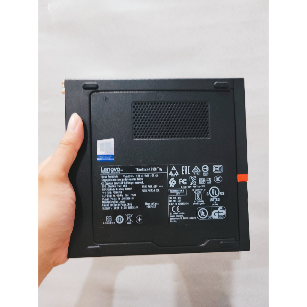 Máy tính mini pc Lenovo P330 Workstation tiny/I3 8100T I5 8500T/I7 8700 GEN 8 9 CPU hỗ trợ card VGA rời P620 P1000 | BigBuy360 - bigbuy360.vn