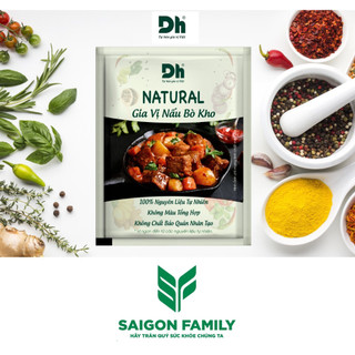 [Chính Hãng]Gói NATURAL Gia Vị Nấu Bò Kho - Thương hiệu DH Foods