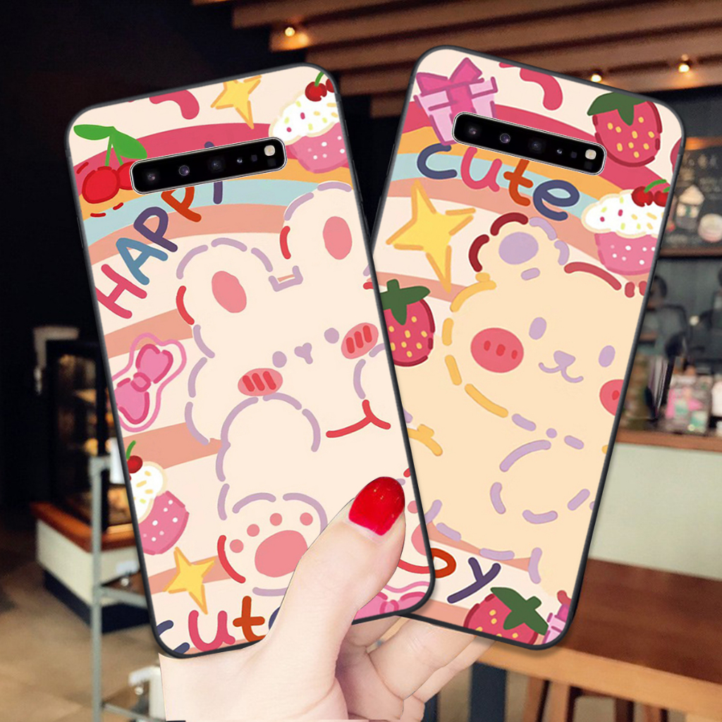 ỐP LƯNG SAMSUNG S10 - S10 PLUS - S10 5G - S10E - S10 LITE   , IN HÌNH ĐỘNG VẬT ĐÁNG YÊU,