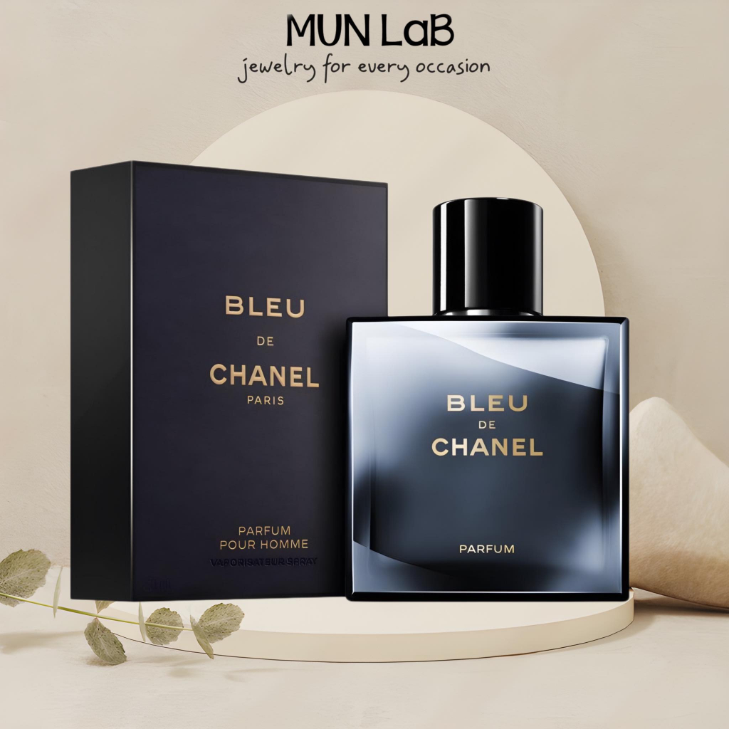 Nước hoa nam Bleu De 𝐂𝐡𝐚𝐧𝐞𝐥 Parfum Pour Homme 100ml - Dầu thơm nam tính mạnh mẽ sang trọng - MUNLAB