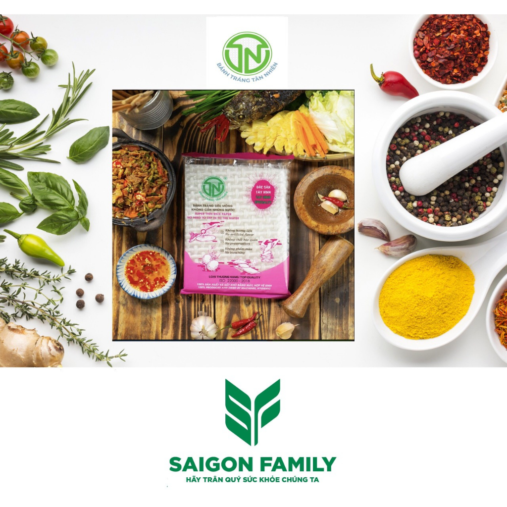 Date mới- BÁNH TRÁNG TÂN NHIÊN SIÊU MỎNG