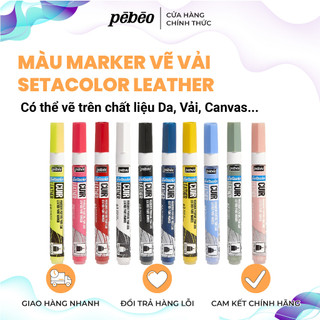 Bút marker vẽ da pepeo - setacolour leather marker