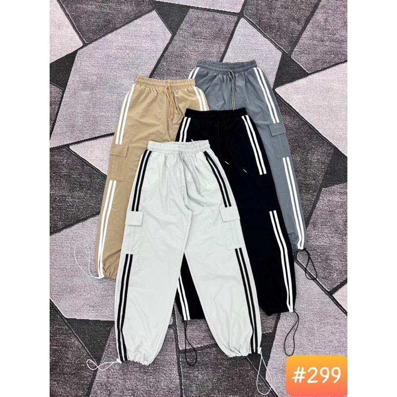 Quần Gió Thể Thao Cạp Chun Túi Hộp Thời Trang Cá Tính Cho Nữ Bo Gấu ELQ-090D | BigBuy360 - bigbuy360.vn