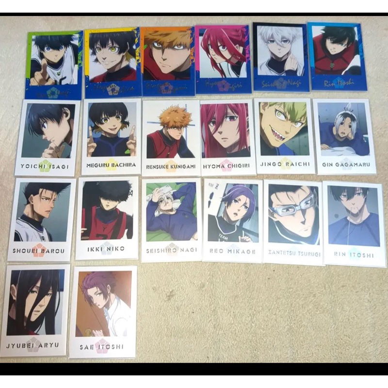 Thẻ nhân phẩm Blue Lock Photo collection