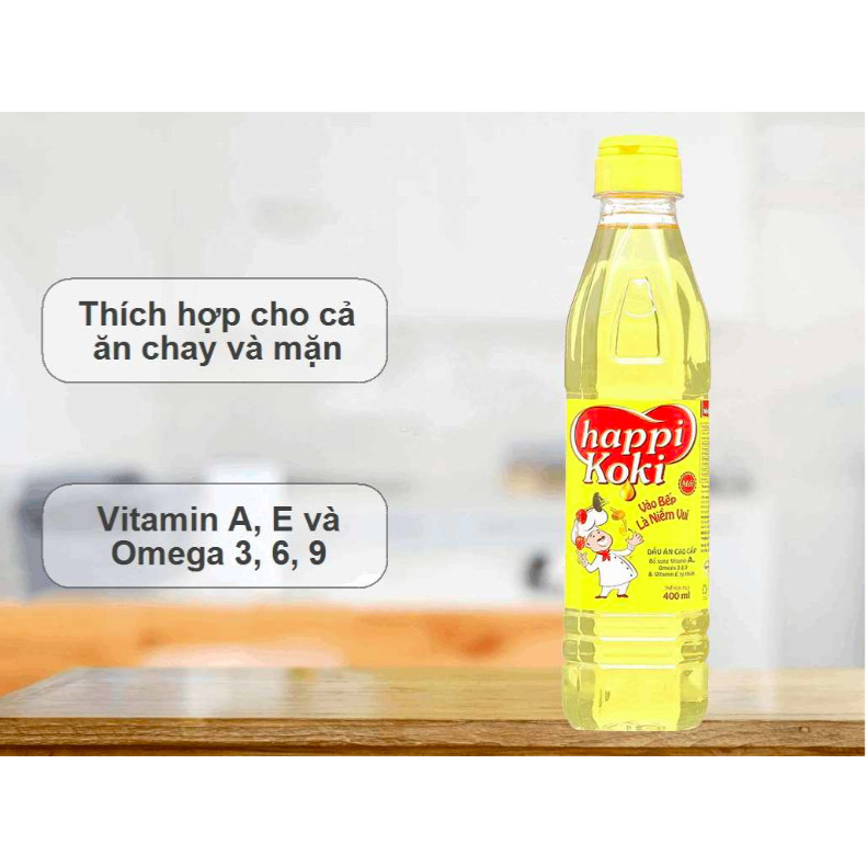 Dầu Ăn Happi Koki 1L