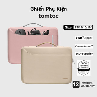 Túi Xách Chống Sốc Tomtoc Spill-Resistant Dành Cho Macbook M3/M2/M1 13/14/15/16inch