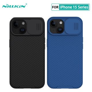 Ốp lưng NILLKIN CamShield Pro cho iPhone 16 Pro Max 15 Pro 14 Plus 13 trượt bảo vệ camera