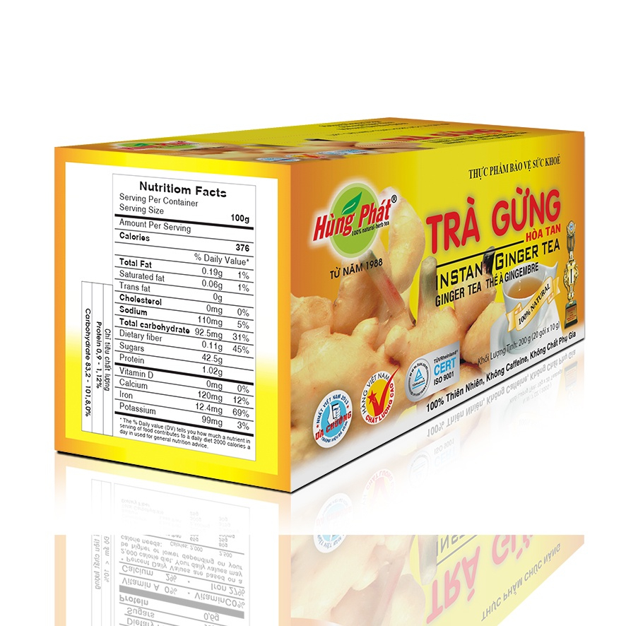 Trà gừng hùng Phát