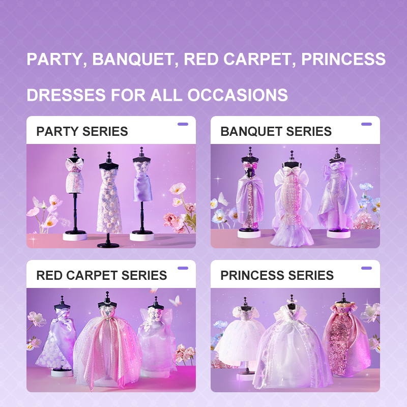 Bộ Đồ Chơi Thiết Kế Thời Trang Mideer Clothing Design House