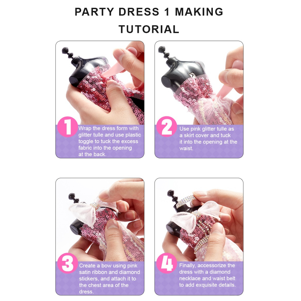 Bộ Đồ Chơi Thiết Kế Thời Trang Mideer Clothing Design House