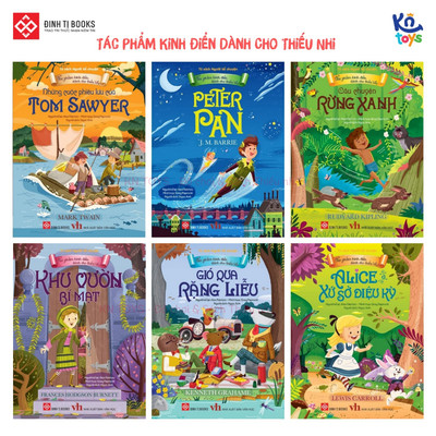 Sách Tác Phẩm Kinh Điển Dành Cho Thiếu Nhi - Đinh Tị Books