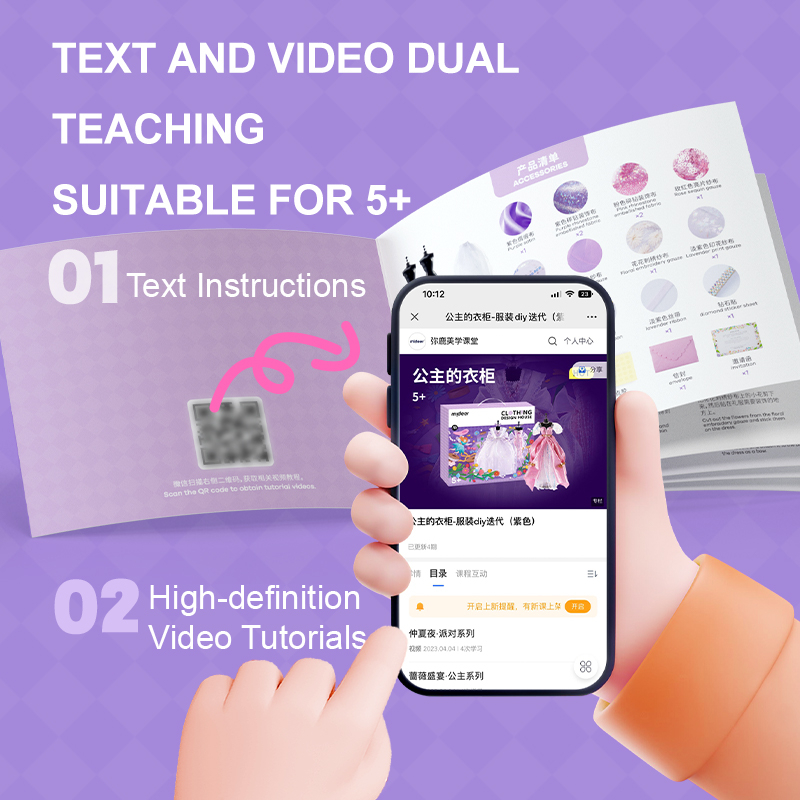 Bộ Đồ Chơi Thiết Kế Thời Trang Mideer Clothing Design House