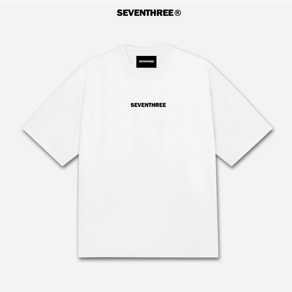 Áo thun SEVENTHREE Basic Tee White/Black