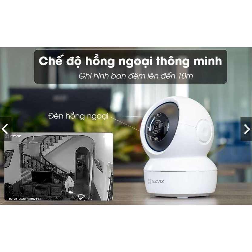 camera wifi EZVIZ C6N camera quay quét trong nhà hỗ trợ đàm thoaij 2 chiều ,báo động | BigBuy360 - bigbuy360.vn