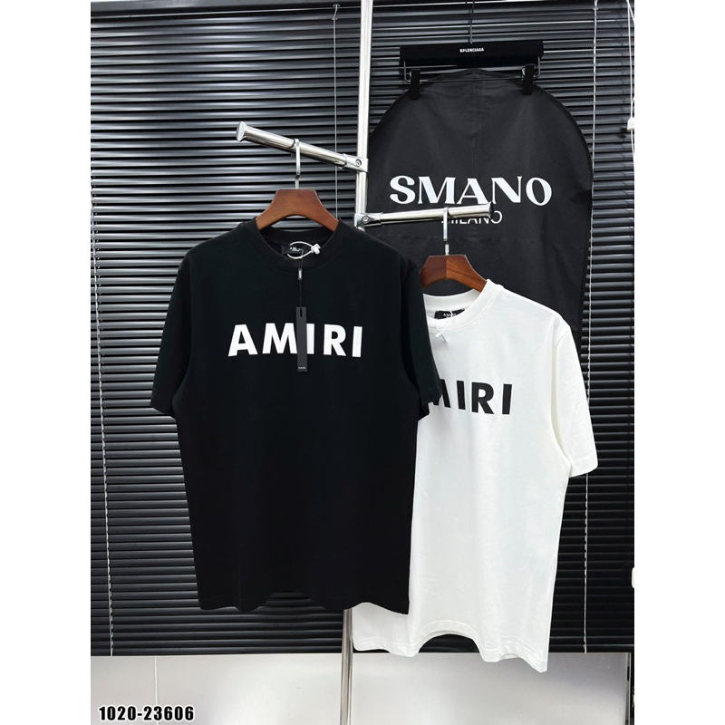 Áo phông Amiri trơn hot 2023 100% cotton