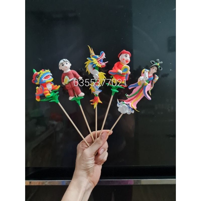 Đồ chơi trẻ em bằng bột gạo - Tò he
