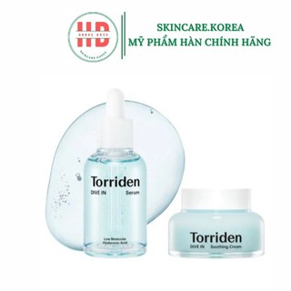 Serum or kem dưỡng cấp nước phục hồi da Torriden Dive- In serum