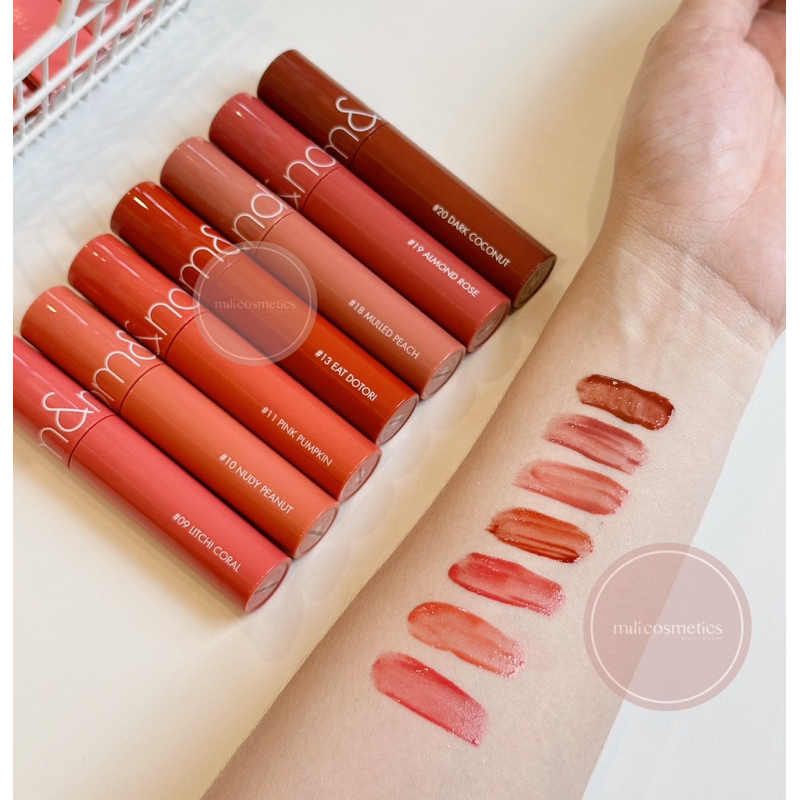 Son Romand juicy last tint các màu