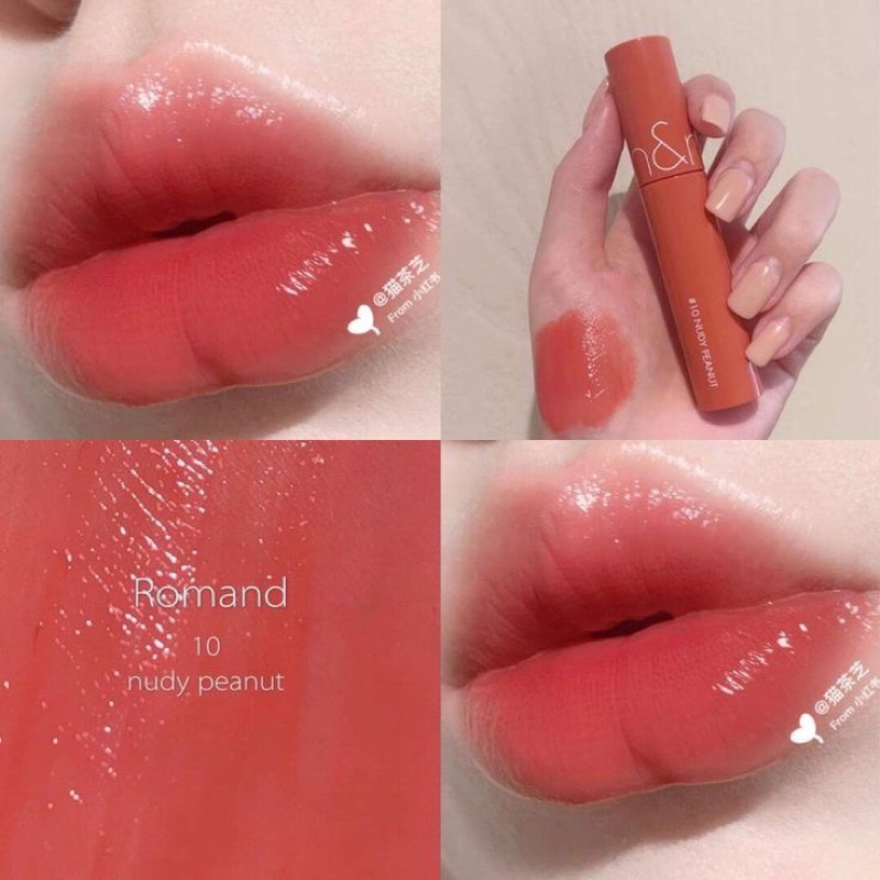 Son Romand juicy last tint các màu