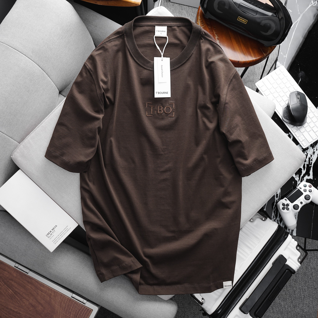 Áo Thun T'BOURNE thêu TBO 2M