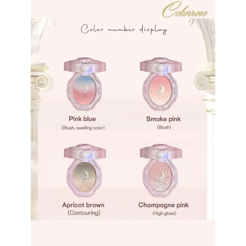 Phấn Má/ Mắt Loang Màu COLORROSE x RELIEF