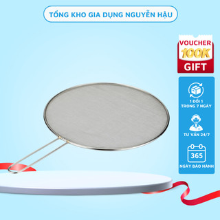 Tấm Chắn Dầu Mỡ Bằng Inox Có Tay Cầm Tiện Lợi - Tongkhogiadung