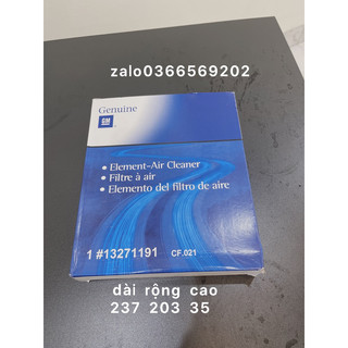 Lọc gió điều hoà (than hoạt tính) Vinfast Fadil, Chevrolet Spark, Cruze, Orlando, Lacetti CDX 13271191 deawoo