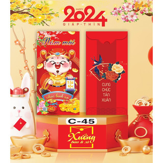 10 BAO LÌ XÌ THẦN TÀI, bao lì xì tết
