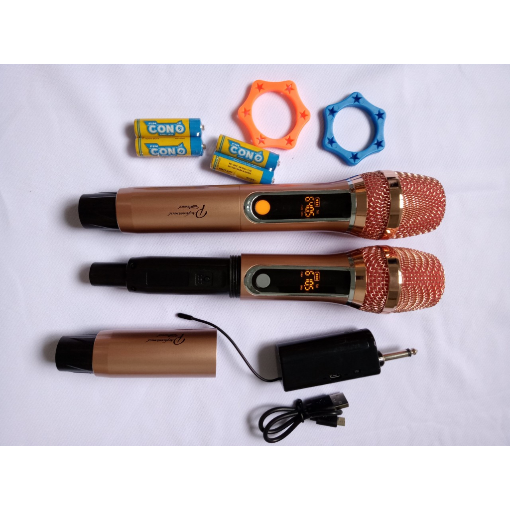 MIC RO KHÔNG DÂY CHO LOA KÉO - AMPLY