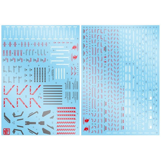 Đề can - Decal nước cho mô hình lắp ráp PG Unicorn Final Battle