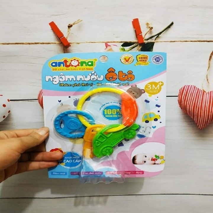 Đồ Chơi Ngậm Nướu Antona Cho Bé Thời Kì Mọc Răng