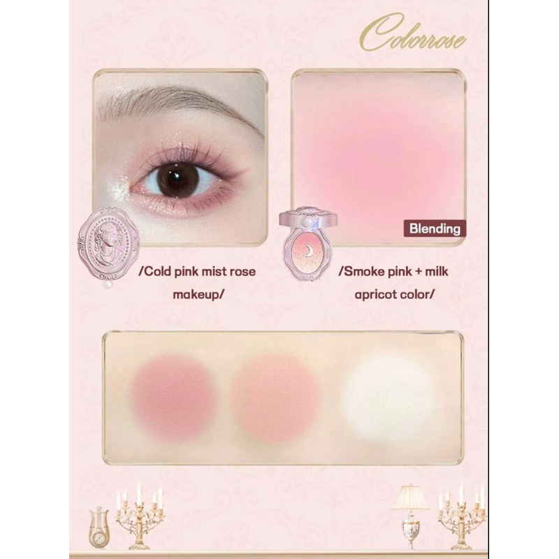 Phấn Má/ Mắt Loang Màu COLORROSE x RELIEF