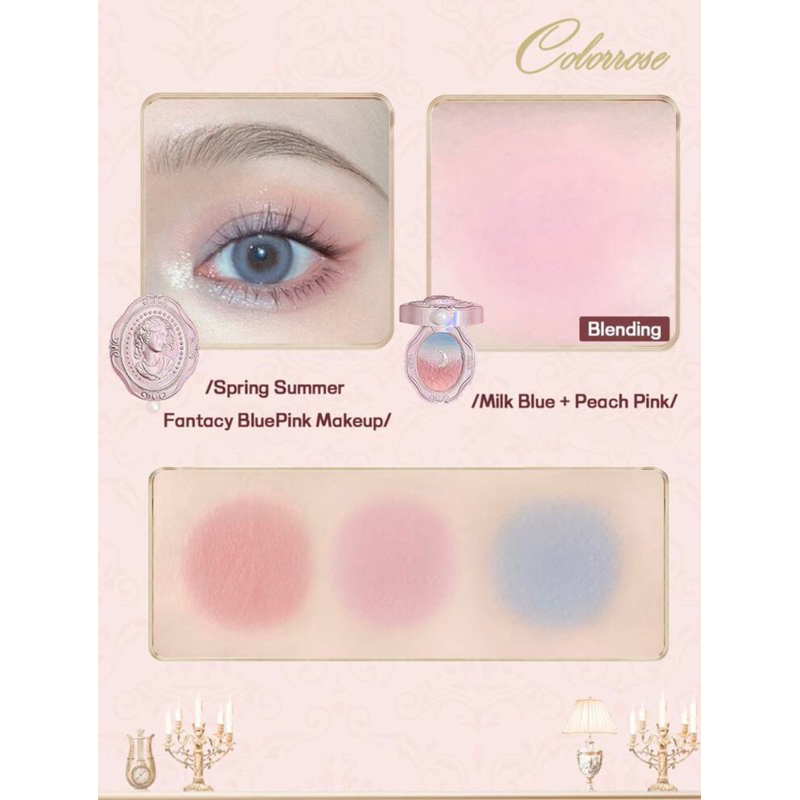 Phấn Má/ Mắt Loang Màu COLORROSE x RELIEF