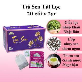 Trà Sen Túi Lọc 40gr / 50gr TÂN CƯƠNG XANH
