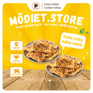 Cơm cháy mắm hành gạo nếp