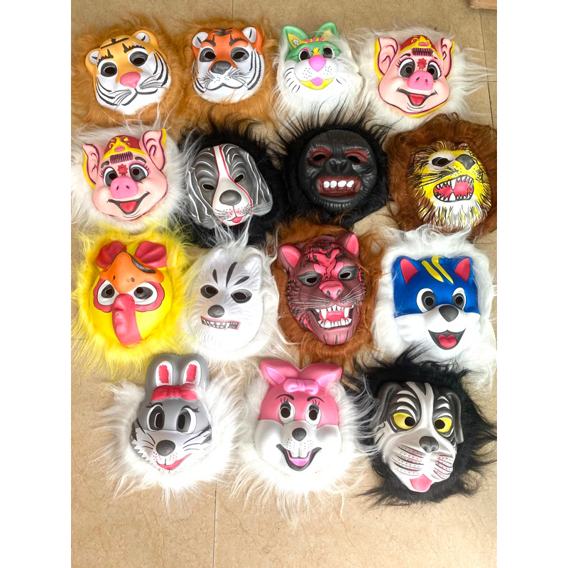 Mặt Lạ Hình Thú Cho Các Bé Vui Lễ Hội, Hoá Trang