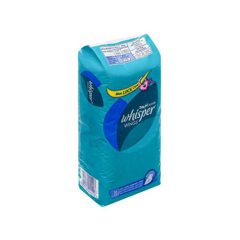 Băng vệ sinh Whisper cho ngày nhiều và đêm 16 miếng 28cm