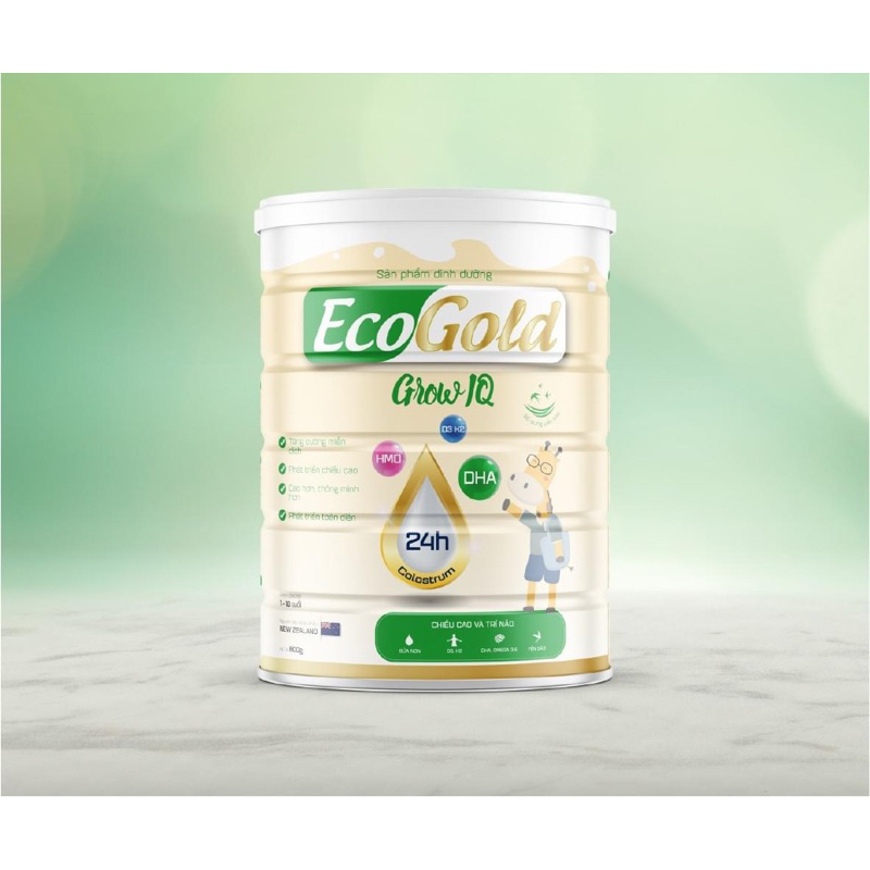 Date2027-Sữa Ecogold Grow IQ,tặng 1 đồ chơi cho bé,dành trẻ 1-10 tuổi