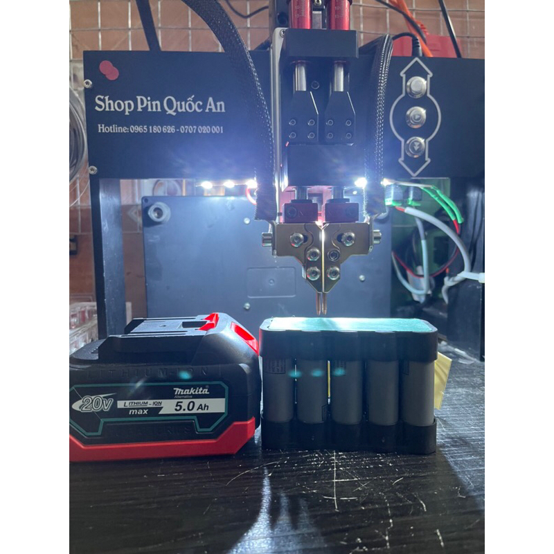 Pin 5s makita 18v - 21v max  không mạch