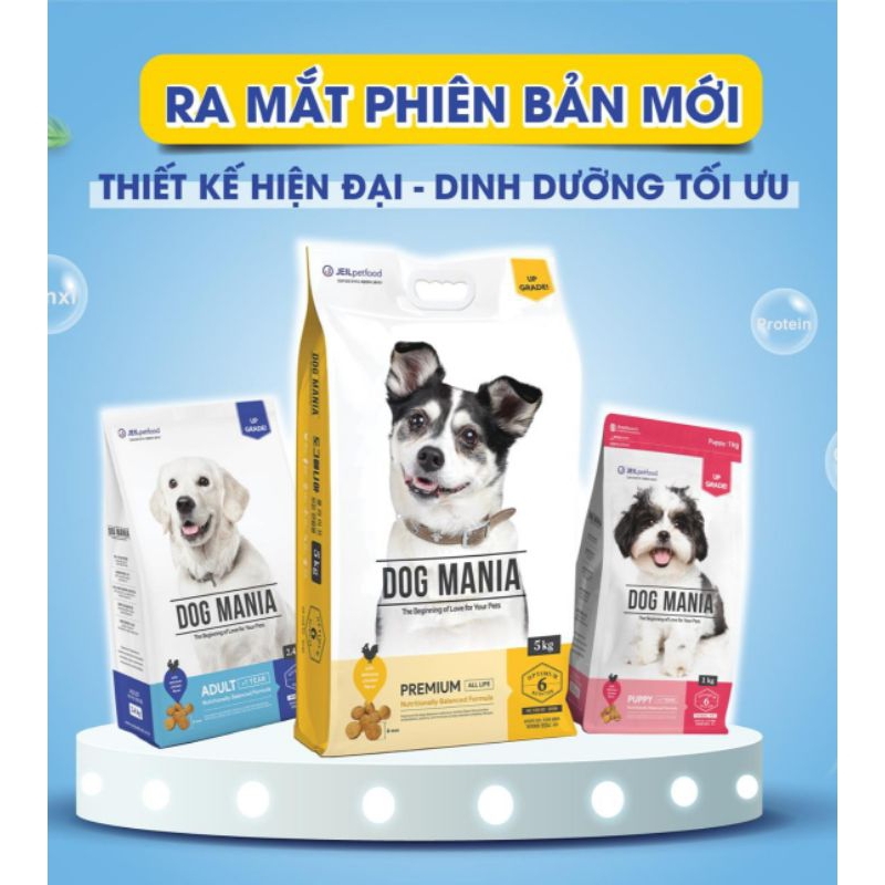 Dog mania 1kg nguyên seal - thức ăn chó