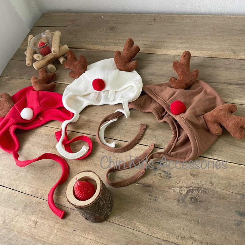 Mũ noel, mũ tuần lộc giáng sinh cho bé trai, bé gái